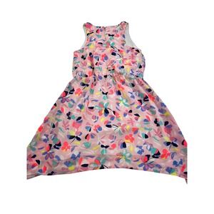 Tommy Hilfiger Girls Pink‎ Floral Sleeveless Dress Size 6 Kids